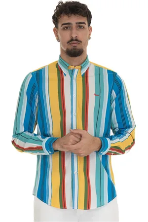 HARMONT&BLAINE Heren, Overhemden, Veelkleurig, Maat: 2XL