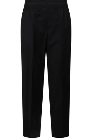 Helmut Lang Dames, Broeken, Zwart, Maat: M Wol
