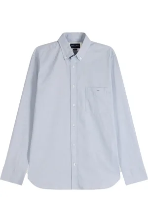 Eden Park Heren, Overhemden, Blauw, Maat: XL Katoen