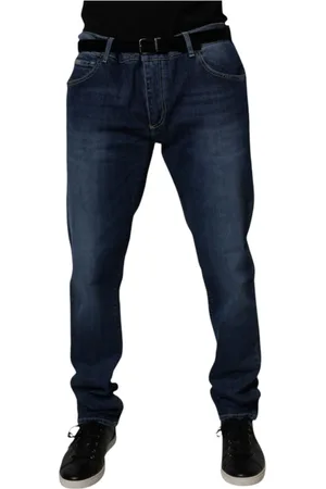 Dolce & Gabbana Heren, Jeans, Blauw, Maat: 3XL Denim