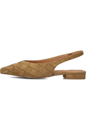 Stefano Lauran Dames, Schoenen, Bruin, Maat: 43 EU Linnen