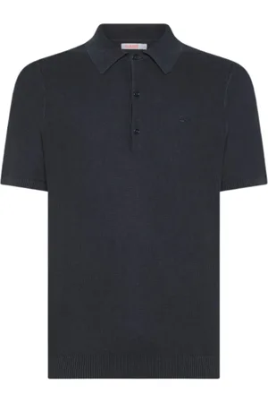 sun68 Heren, Tops, Blauw, Maat: XL Katoen