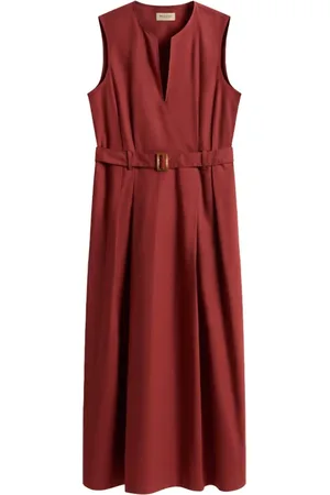 Woolrich Dames, Jurken, Bruin, Maat: XS Katoen
