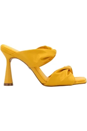 CARRANO Dames, Schoenen, Geel, Maat: 37 EU Leer