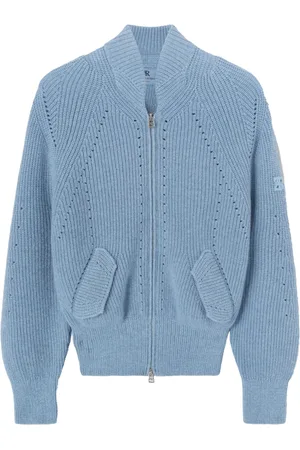 ERMANNO SCERVINO Dames, Truien, Blauw, Maat: M Kasjmier