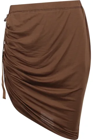 Helmut Lang Dames, Rokken, Bruin, Maat: S