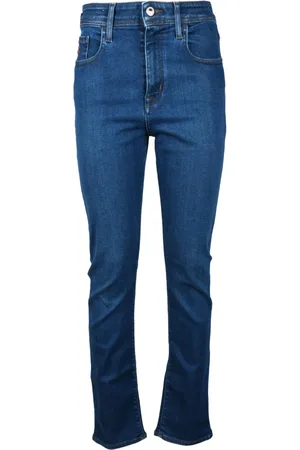 Jacob Cohen Dames, Jeans, Blauw, Maat: W32 Katoen