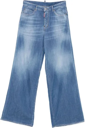 Dsquared2 Dames, Jeans, Blauw, Maat: XS