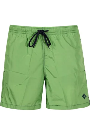 DRUMOHR Heren, Badkleding, Groen, Maat: M Poliester