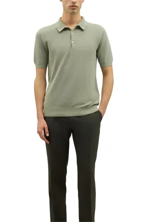 Boglioli Heren, Tops, Groen, Maat: XL Katoen
