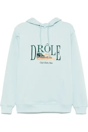 Drôle de Monsieur Heren, Sweatshirts & Hoodies, Groen, Maat: M Katoen