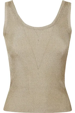 Max Mara Dames, Tops, Grijs, Maat: XS