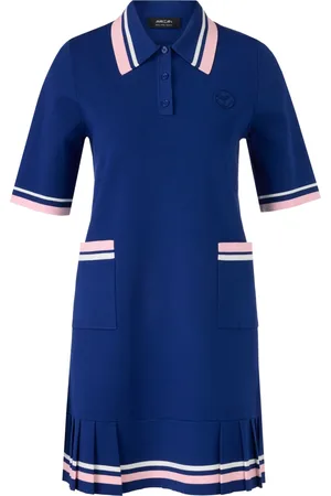Marc Cain Dames, Jurken, Blauw, Maat: S Viscose