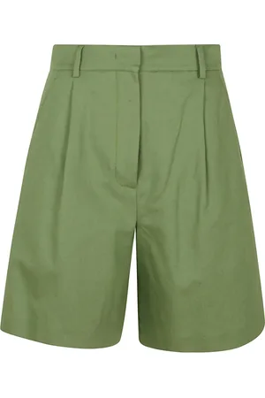 Max Mara Dames, Korte broeken, Groen, Maat: S