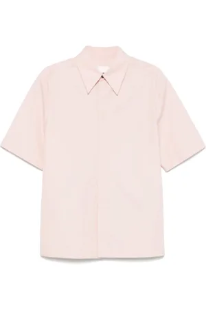 Jil Sander Dames, Blouses & Shirts, Roze, Maat: L Katoen