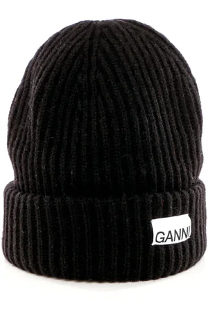 Ganni Heren, Accessoires, Zwart, Maat: ONE Size Wol