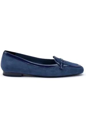 Frau Dames, Schoenen, Blauw, Maat: 37 EU Suède