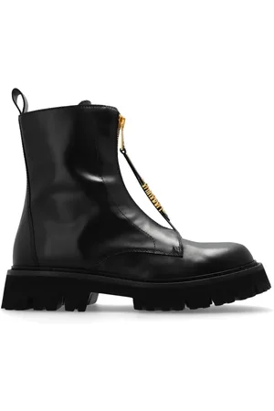 Moschino Heren, Schoenen, Zwart, Maat: 40 EU Leer