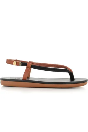 Ancient Greek Sandals Dames, Schoenen, Zwart, Maat: 39 EU Leer