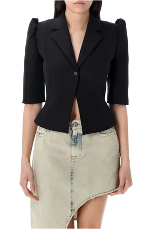 COPERNI Dames, Jassen, Zwart, Maat: S Viscose