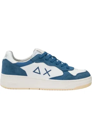 sun68 Heren, Schoenen, Blauw, Maat: 43 EU Leer