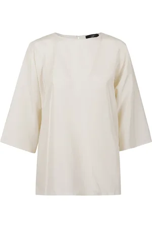 Max Mara Dames, Tops, , Maat: M Wol