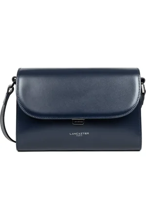Lancaster Dames, Tassen, Blauw, Maat: ONE Size Leer