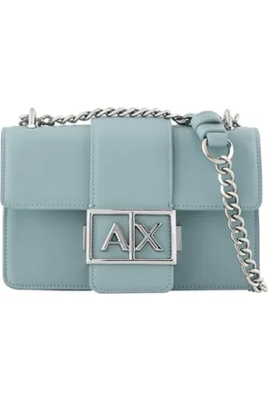 Armani Exchange Dames, Tassen, Blauw, Maat: ONE Size Leer