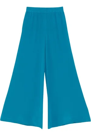GIANLUCA CAPANNOLO Dames, Broeken, Blauw, Maat: L Zijde