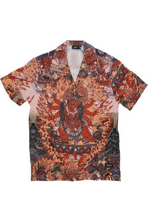 DOLLY NOIRE Heren, Overhemden, Veelkleurig, Maat: M Viscose