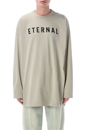 FEAR OF GOD Heren, Tops, Grijs, Maat: S Katoen