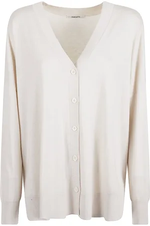 KANGRA CASHMERE Dames, Truien, Wit, Maat: M Zijde