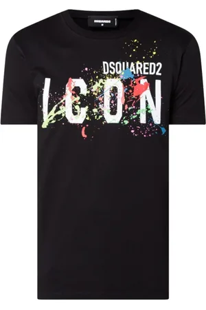 Dsquared2 Dames, Tops, Zwart, Maat: 2XL Katoen