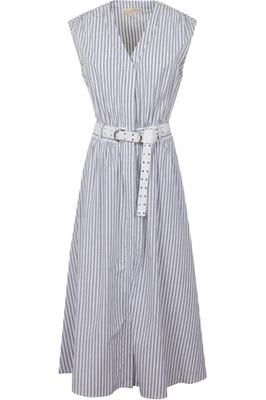 Michael Kors Dames, Jurken, Blauw, Maat: XS