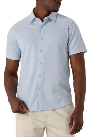 Dstrezzed Heren, Overhemden, Blauw, Maat: XL Katoen