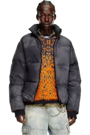 Diesel Heren, Jassen, Zwart, Maat: L Denim
