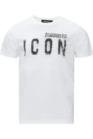Dsquared2 Heren, Tops, Wit, Maat: 2XL Katoen