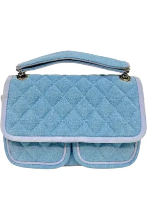 Sista Paris Dames, Tassen, Blauw, Maat: ONE Size Denim
