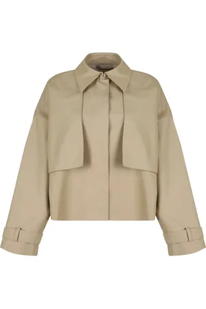 Calvin Klein Dames, Jassen, Bruin, Maat: 2XS Katoen