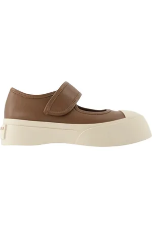 Marni Dames, Schoenen, Bruin, Maat: 37 EU Leer