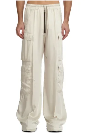 Rick Owens Heren, Broeken, Grijs, Maat: M