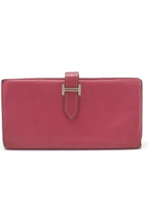 Hermès Dames, Pre-owned, Roze, Maat: ONE Size Leer