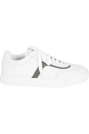 Brunello Cucinelli Dames, Schoenen, Wit, Maat: 40 EU Leer