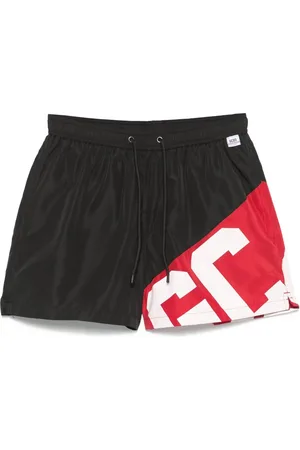 GCDS Heren, Badkleding, Zwart, Maat: S