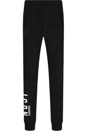 Dsquared2 Heren, Broeken, Zwart, Maat: XL Katoen