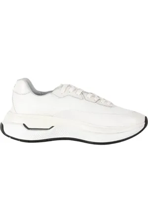 HUGO BOSS Heren, Schoenen, Wit, Maat: 43 EU Leer