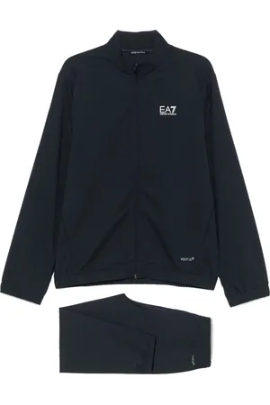 EA7 Heren, Sport, Blauw, Maat: M Zijde