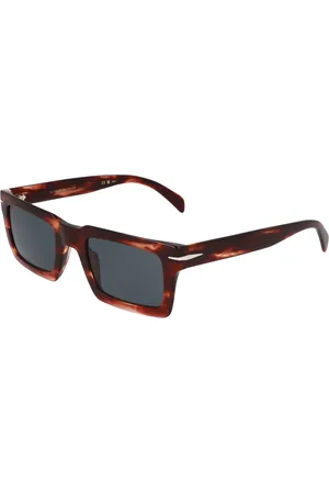 DB EYEWEAR BY DAVID BECKHAM Unisex, Accessoires, Bruin, Maat: 51 MM