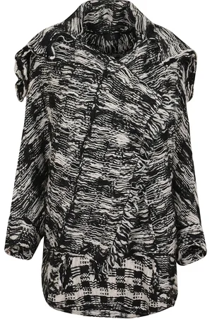 YOHJI YAMAMOTO Dames, Truien, Zwart, Maat: M Wol