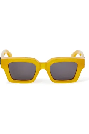 OFF-WHITE Unisex, Accessoires, Geel, Maat: 50 MM